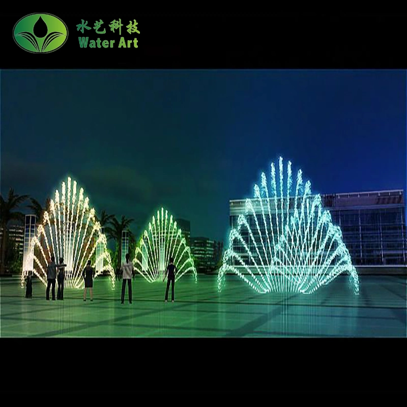 Custom Artificial Digital Program Control Music Dancing Floor Water Fountain