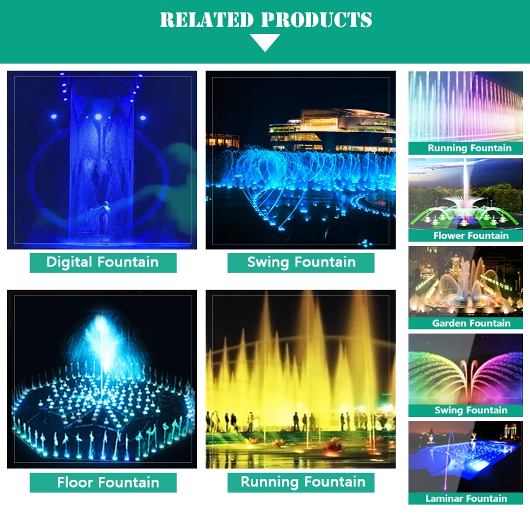 High Quality Shopping Hall Indoor Decoration Water Rain Curtain Fountain